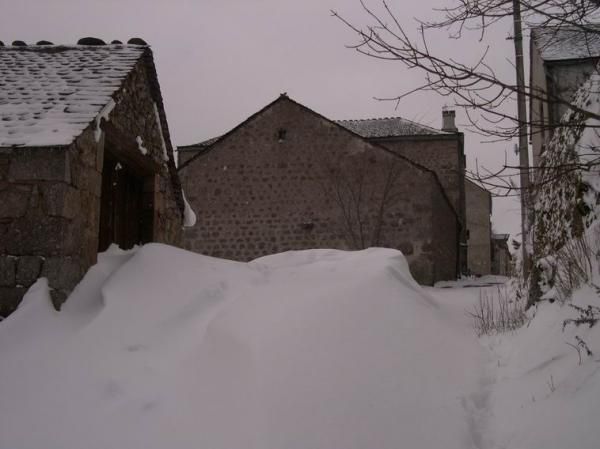 <P>Bis repetita en cette mi janvier ! Les congères et la neige font à nouveau la une de l'actualité !</P>
<P>Les premières photos représentent le col de la Fageole (1107 m) dans le Cantal le 18-02-2005</P>
<P>Puis le village de Châteauneuf de Randon (1280 m) en Lozère le 19-02-2005</P>
<P>Enfin (sous le soleil) Rieutord de Randon (environ 1200 m) le 20-02-2005</P>