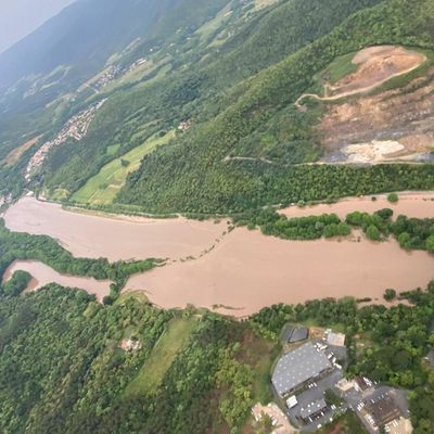 Ce mardi 20 mai, violent orage et crue éclair sur la vallée de la Mole