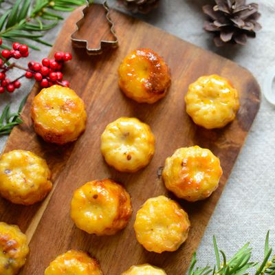 Cannelés au confit de tomates séchées #apéro