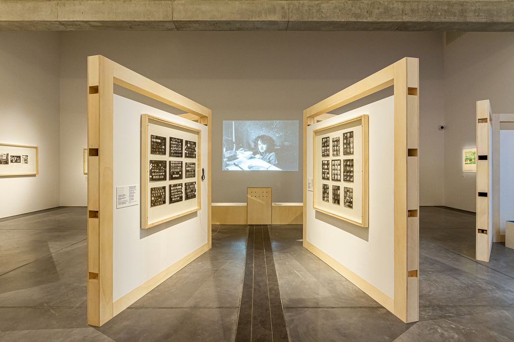 Vues de l'exposition temporaire "Elie Kagan"