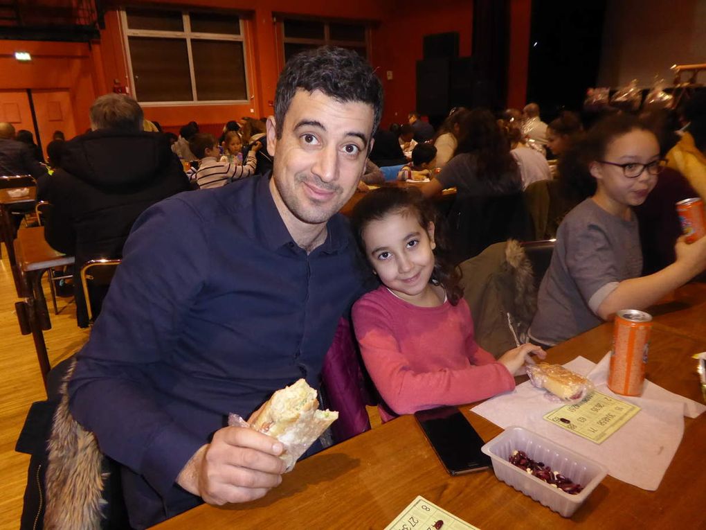 Sourires et concentration !