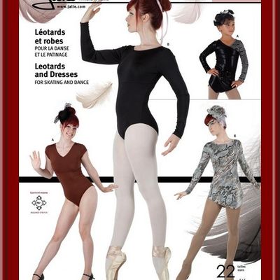 patron couture n° 36 justaucorps twirling gymnastique rythmique cirque danse patinage majorettes