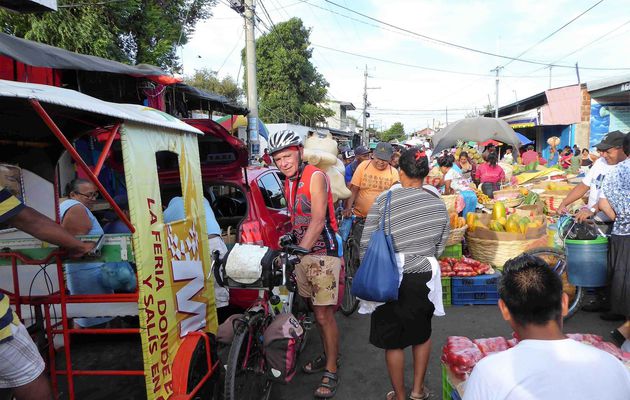 Somotillo, Nicaragua à vélo 10 Février 2017. Aujourd’hui on a tout eu ou presque