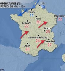 Coup de chaud en France depuis quelques jours