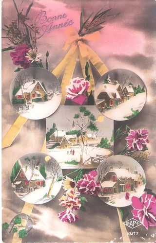 Cartes De Voeux Anciennes Le Blog De Melinette