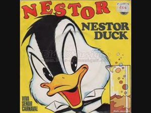 nestor duck, une chanson originale de rick dees reprise par le ventriloque français David Michel pour &quot;Nestor duck&quot;