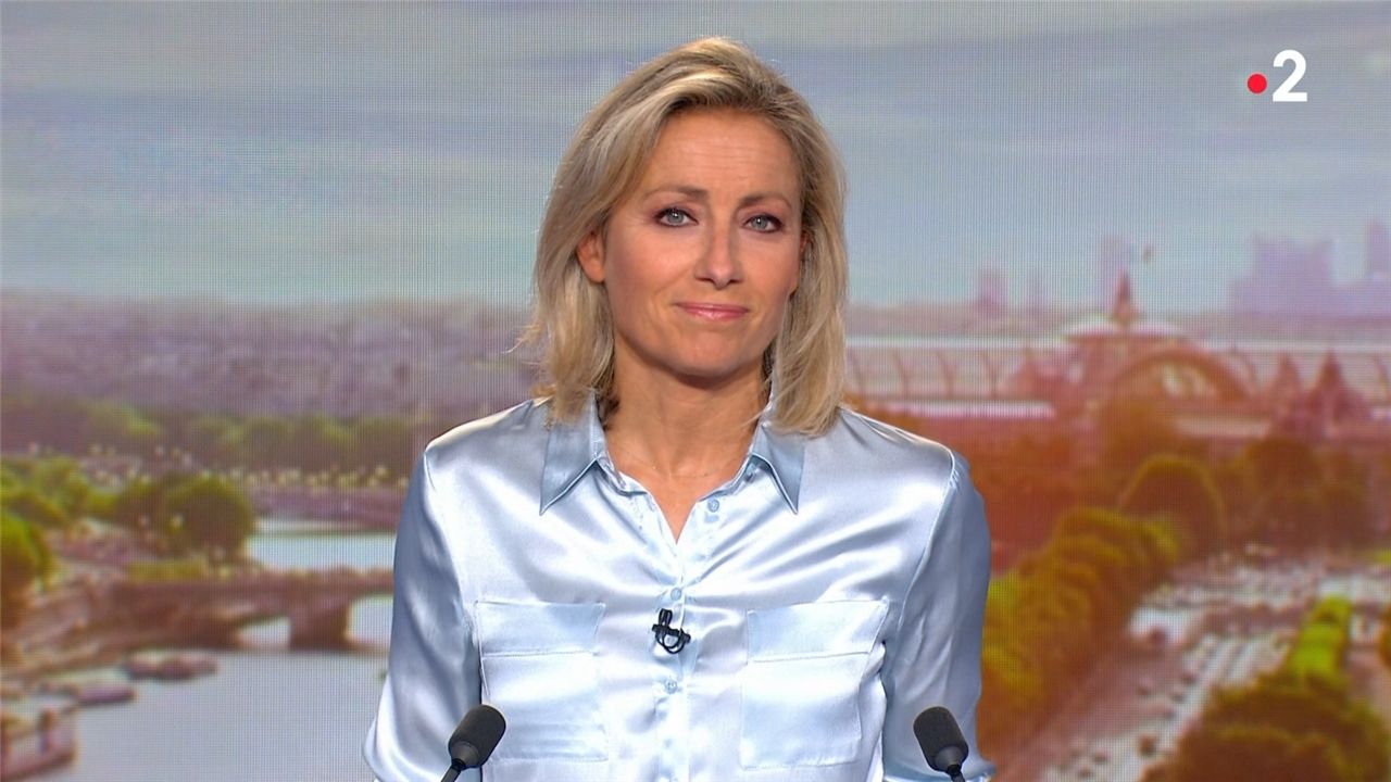 Jt 20h France 2 Anne Sophie Lapix Anne-Sophie Lapix JT 20H France 2 le 28.09.2022 - Les Caps de TomA