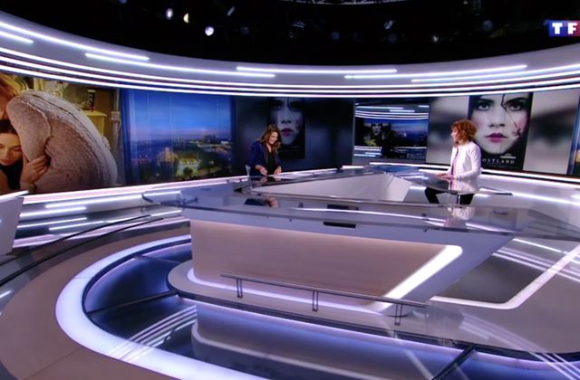 Mylène Farmer interrogée par Anne-Claire Coudray lors du 20H de TF1 dimanche (Vidéo).