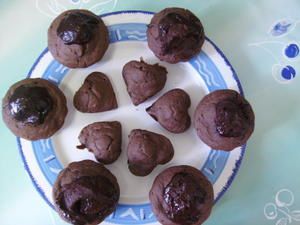 Muffins double chocolat