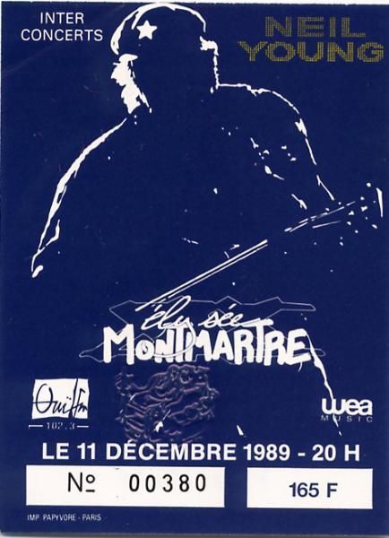 Les tickets de tous les concerts que j'ai vus de 1985 (1er concert &agrave; Bercy avec Dire Straits) jusqu'&agrave; la fin des ann&eacute;es 80... Quelques vrais collectors comme ce concert regroupant B.B. King et Stevie Ray Vaughan ou encore Huey le soir o&ugrave; Bruce lui a rendu visite sur la sc&egrave;ne du z&eacute;nith de paris...