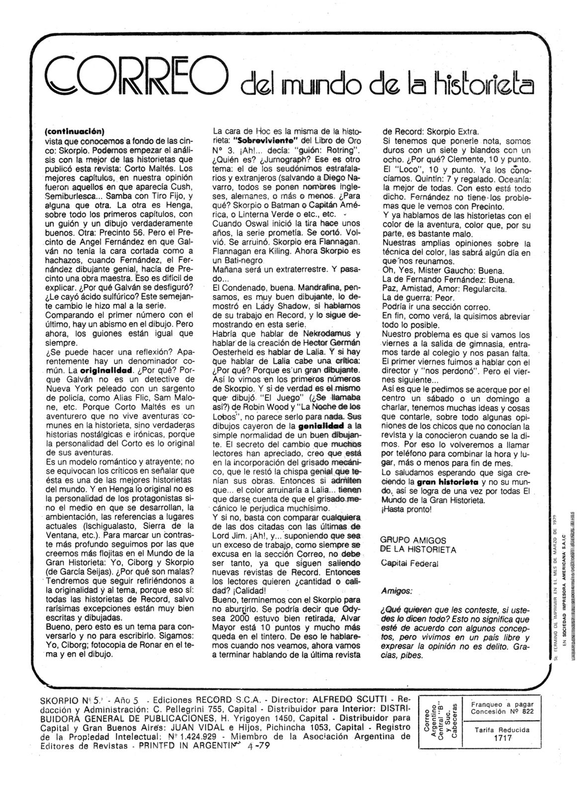 Skorpio (Edición original Argentina)...Vol...6