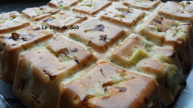 Gâteau à la rhubarbe (thermomix)