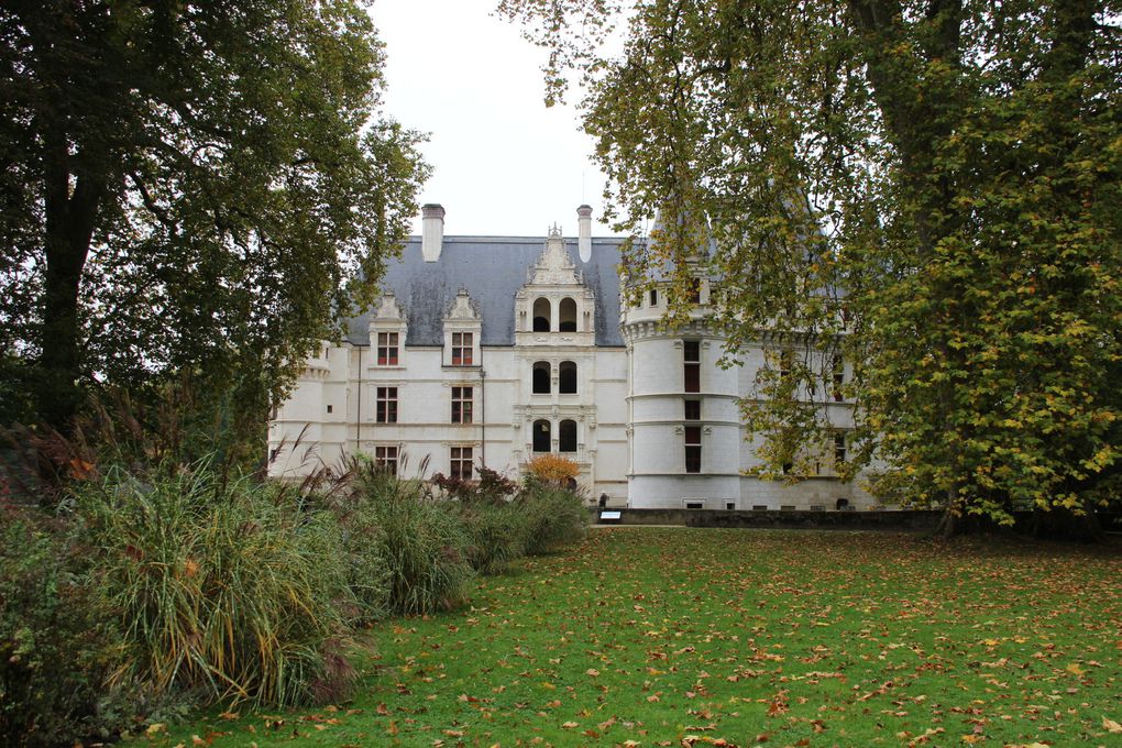 En vrac Octobre 2021 autour de la Loire : Azay le Rideau / Chinon / Château du Riveau