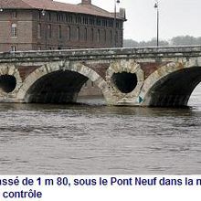 Crue de la Garonne vendredi dernier