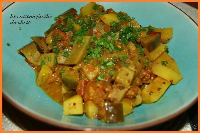 Mise à l'honneur de Chris (curry d'aubergines)