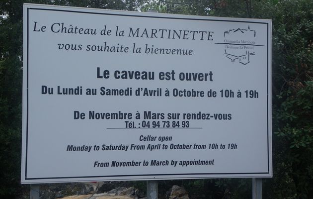 Lorgues (83) - Le Château La Martinette