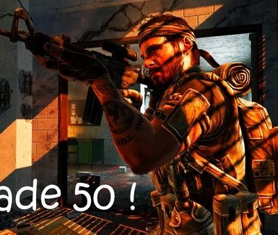 COD Black Ops : Grade 50 !