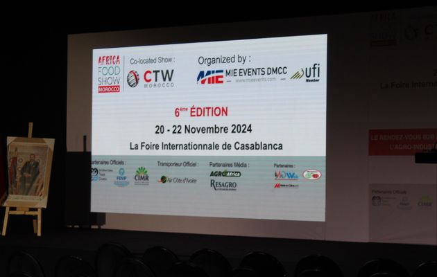 Le Salon Africain de l'Alimentation "Africa Food Show" s'ouvre à Casablanca