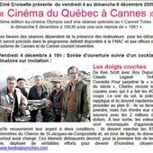 2009/12 - "Cinéma du Québec" à Cannes - ROY DUPUIS EUROPE