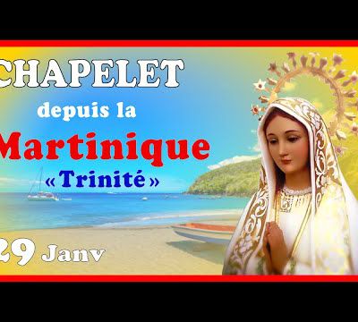 CHAPELET 🙏 Lundi 29 Janvier - Mystères Joyeux #Martinique