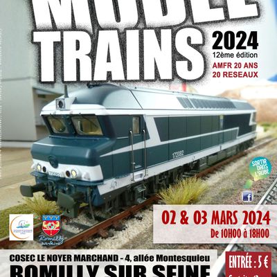 Exposition MODEL TRAINS 2024 - Plan d'accès - Exposants et vendeurs présents