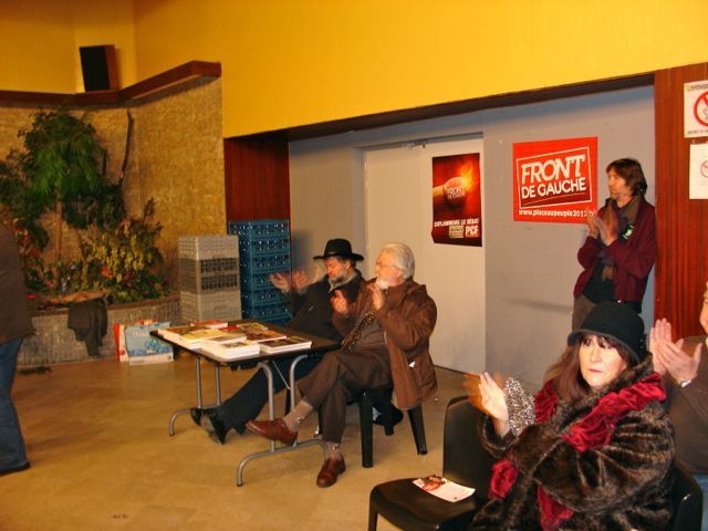 Cérémonie des Voeux de la Section PCF de l'Agglomération Roubaisienne, le 27 janvier 2012