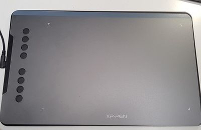 Digital Illustration Using a XP-PEN Deco 01 V2 Graphics Tablet