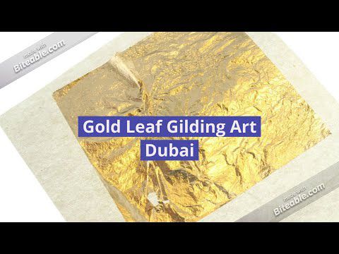Why should luxury interior designers use gold leaf gilding art in projects in dubai?