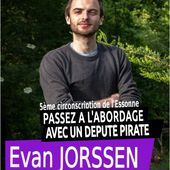 Législatives 2017 - 06 - Evan Jorssen (Parti Pirate) - Orsay en Action