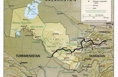 Notre itinéraire en Ouzbékistan