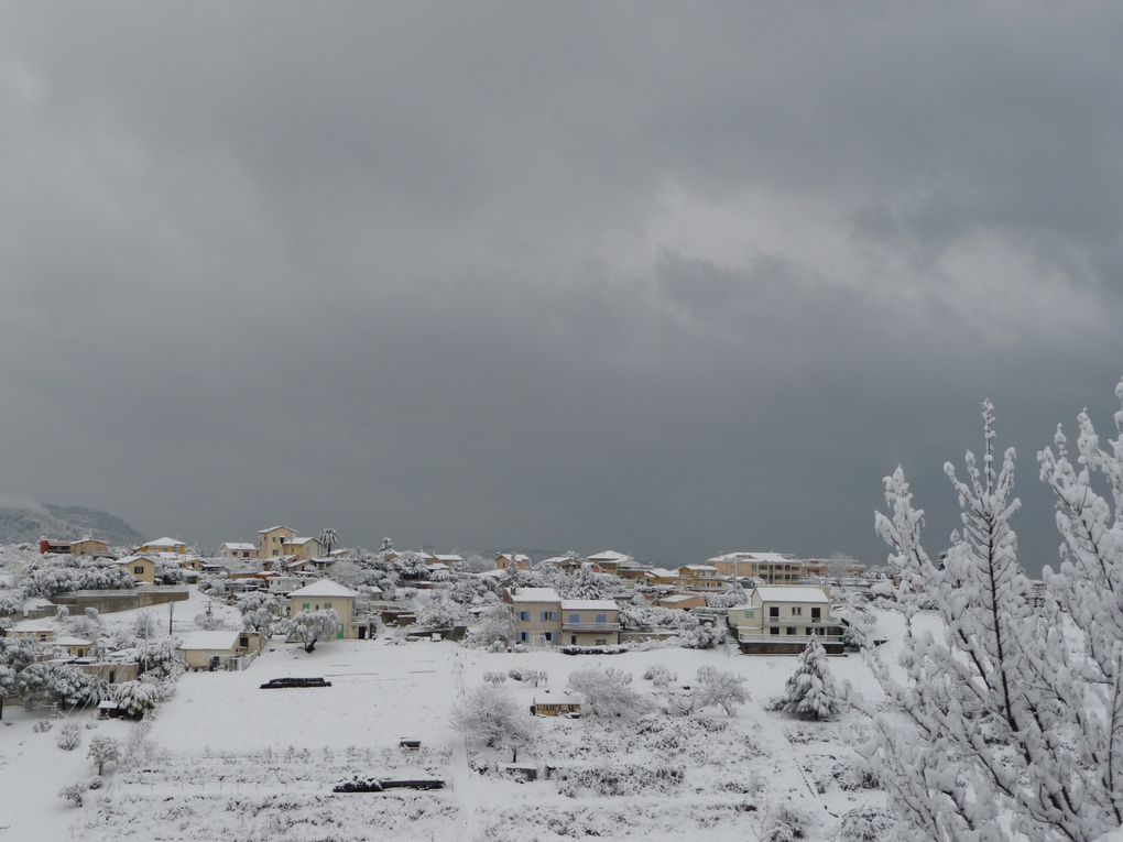 Saint Antoine-Ginestiere sous la neige