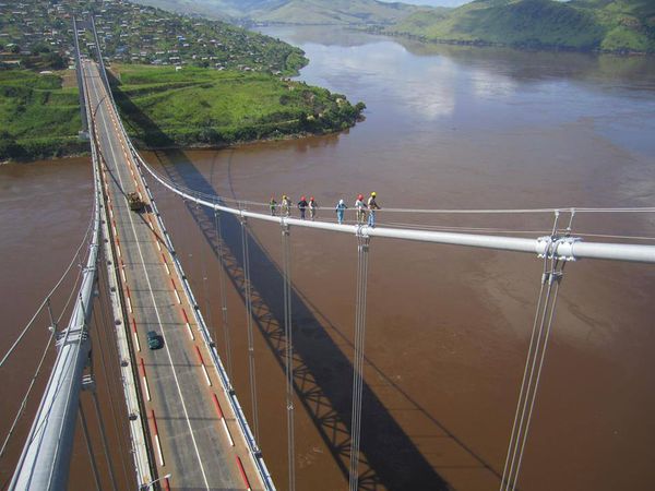 Le Pont Maréchal Mobutu (Photo Matadi en Haute définition)