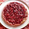 Tarte  tatin aux cerises 