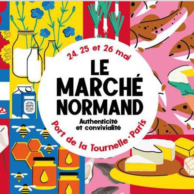 Marché normand au port de la Tournelle à Paris du 24 au 26 mai 2024 !