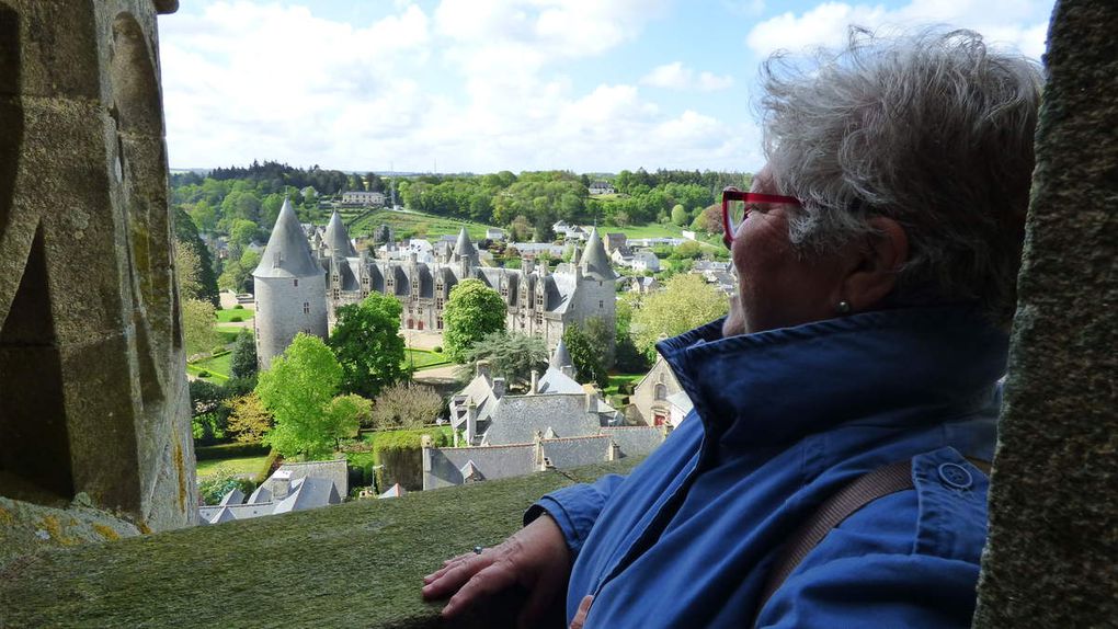 Josselin, Promenade dans les rues de la ville et superbes vues du haut du clocher !