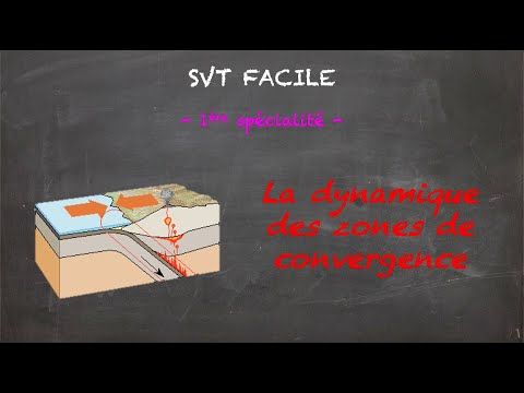 La dynamique des zones de convergence