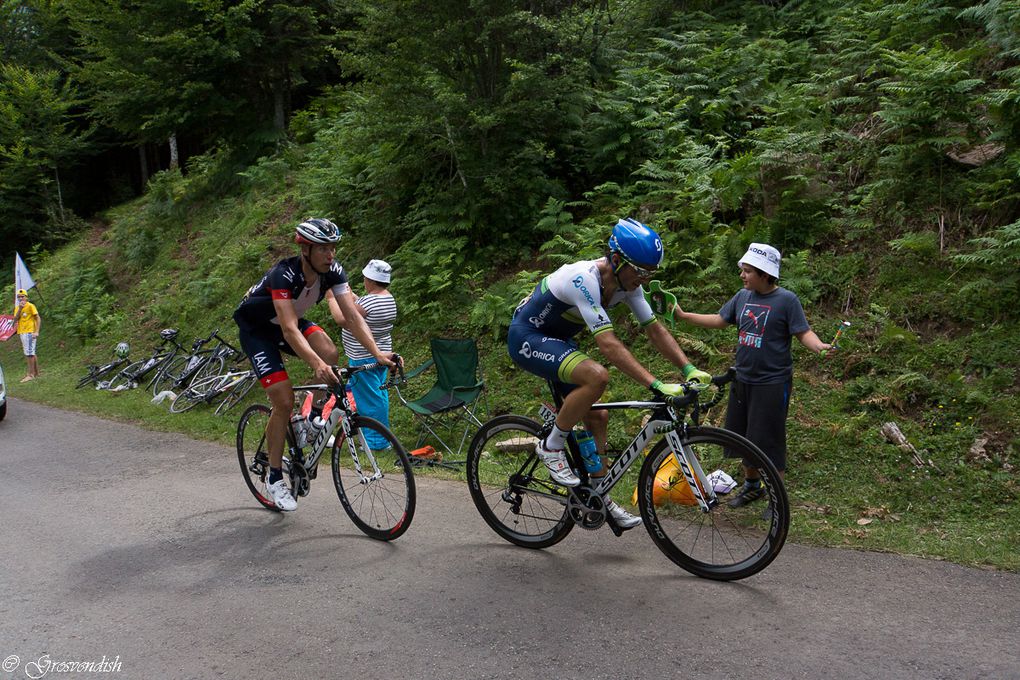 tour de france ,le port de bales ,22 juillet 2014