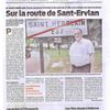 Une page de Presse-Océan pour les panneaux Sant-Ervlan