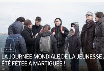 LA JOURNÉE MONDIALE DE LA JEUNESSE A ÉTÉ FÊTÉE  À MARTIGUES !