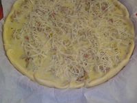 Tarte aux endives et aux lardons fumés