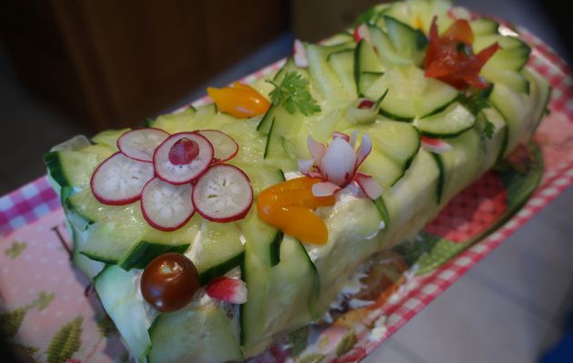 🥑🍞Sandwich Cake🍞🥑 - 🐡🐟Thon et Surimi🐟🐡