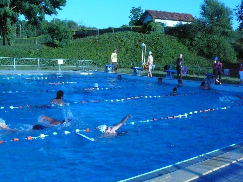 Entraînement du 16 juillet avec les nageurs du pôle Espoir 16