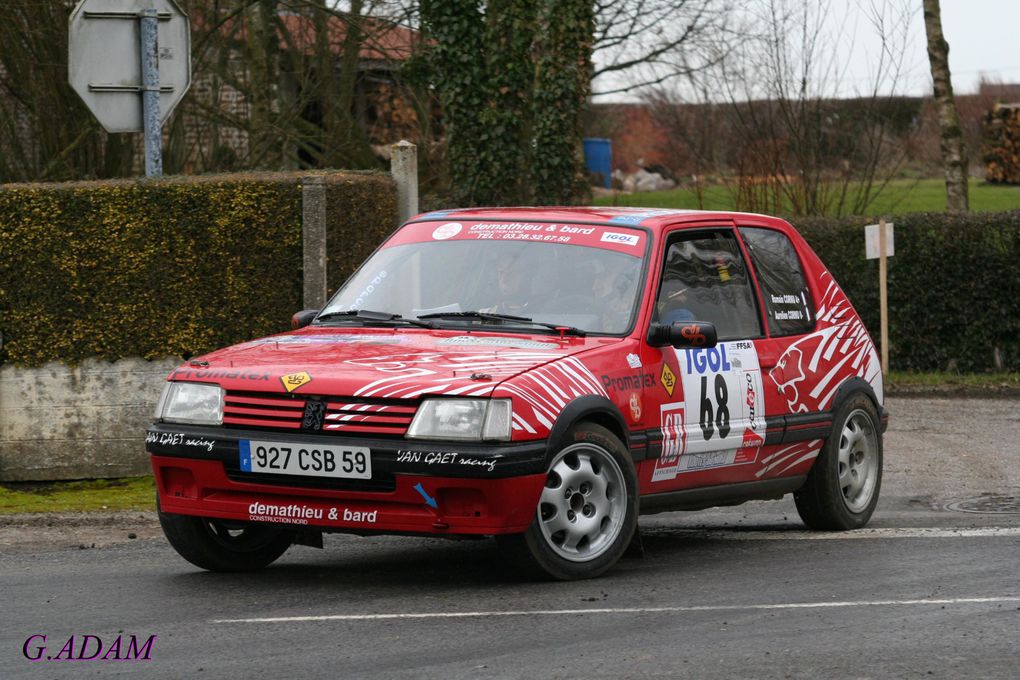 Premier rallye de la saison 2010 dans le Nord de la France