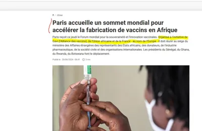 Comment piquer les Africains et se servir d’eux comme cobayes ? Bill Gates et Macron ont des idées (PGibertie)