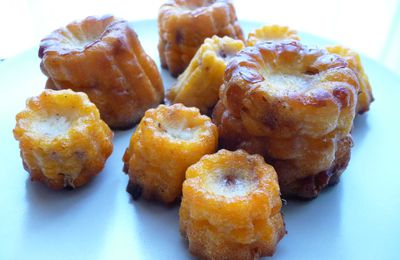 Cannelés au chorizo et au comté