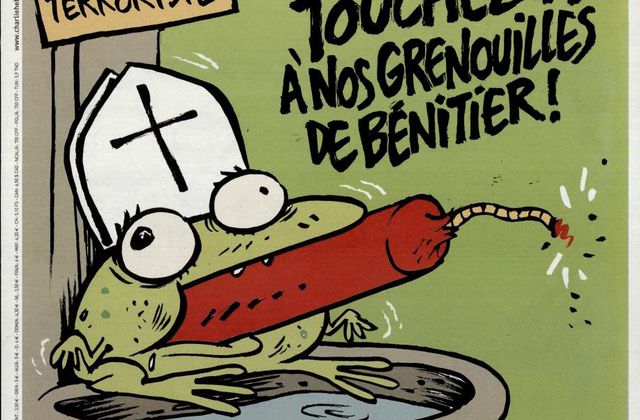 La Une de Charlie Hebdo ce mercredi 29 avril.