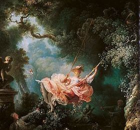 "Les hasards heureux de l'escarpolette" Fragonard