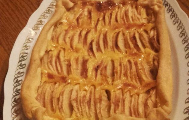 TARTE AUX POMMES RAPIDE