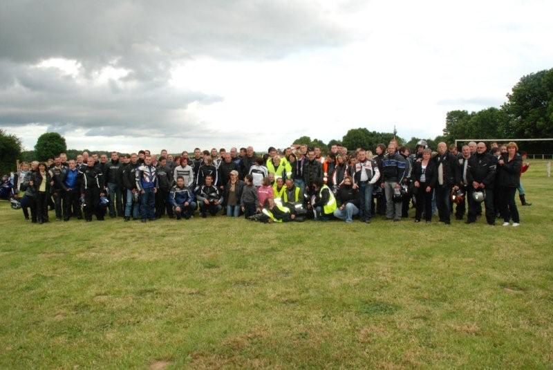 La randonnée moto de juin 2010 à Saint Maulvis