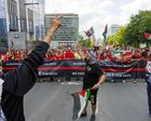 Marées rouges à La Haye et Bruxelles pour interpeller les gouvernements sur le « génocide » à Gaza (OLJ)